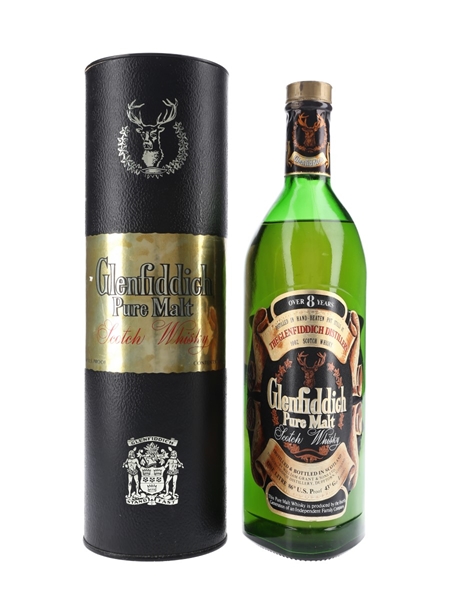 Glenfiddich Pure Malt Bottled 1980s 100cl / 43%