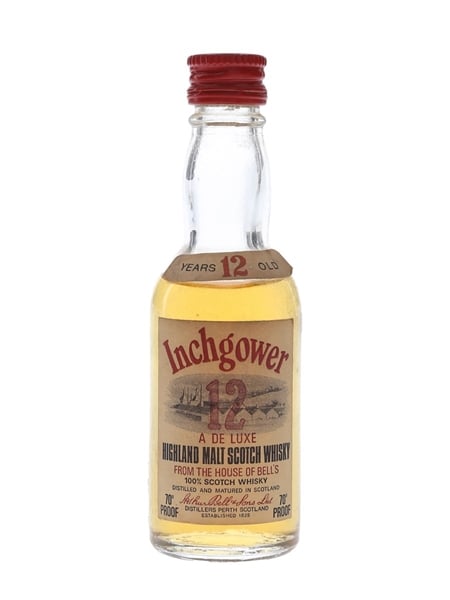 Inchgower 12 Year Old Bottled 1970s 5cl / 40%