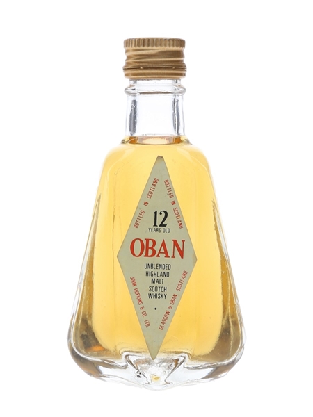 Oban 12 Year Old Bottled 1980s 5cl / 40%