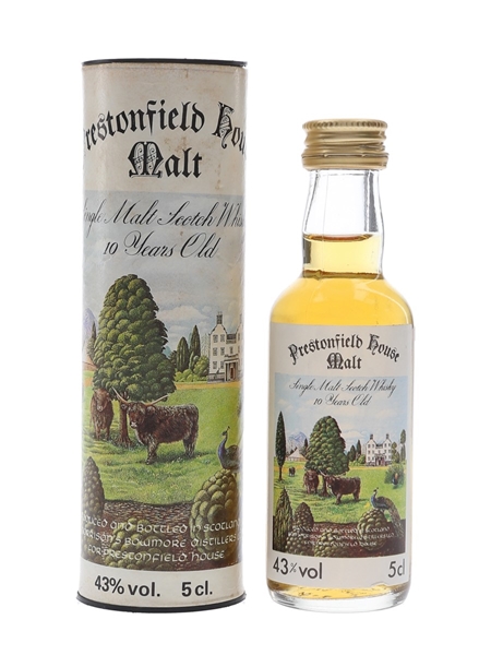 Prestonfield House 10 Year Old Morrison Bowmore Distillers 5cl / 43%