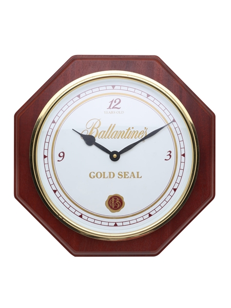 Ballantine's 12 Year Old Gold Seal Clock - Lot 71363 - Buy