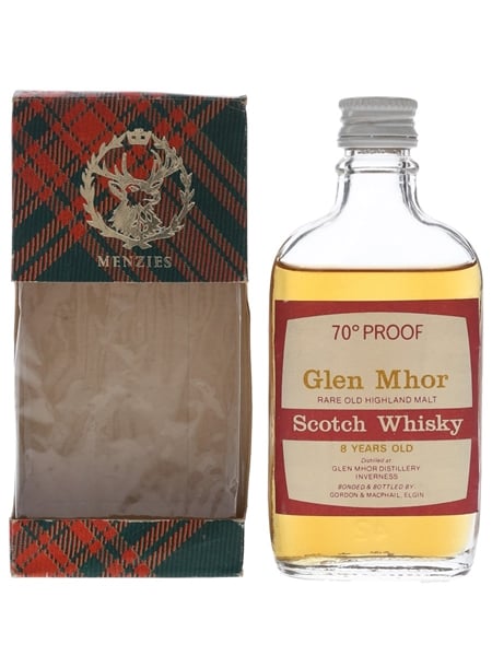 Glen Mhor 8 Year Old Bottled 1970s - Gordon & MacPhail 5cl / 40%