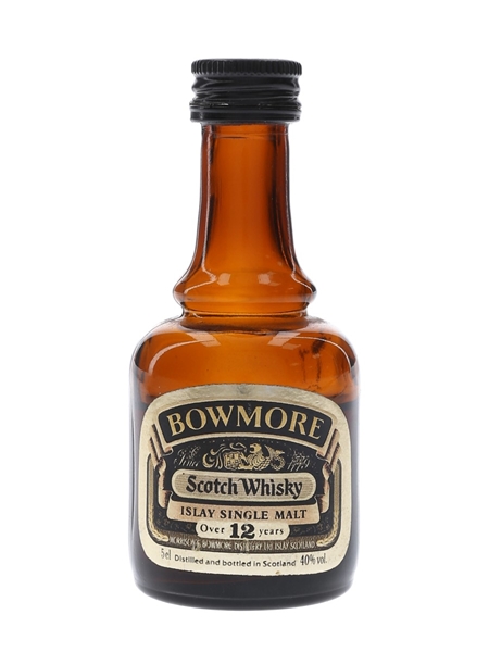 Bowmore 12 Year Old Bottled 1980s 5cl / 40%