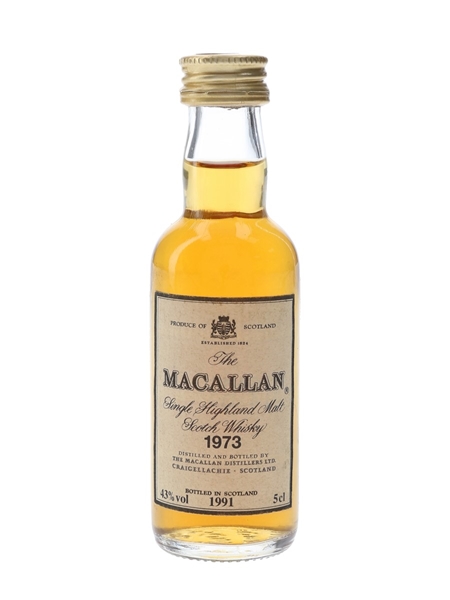 Macallan 1973 Bottled 1991 5cl / 43%