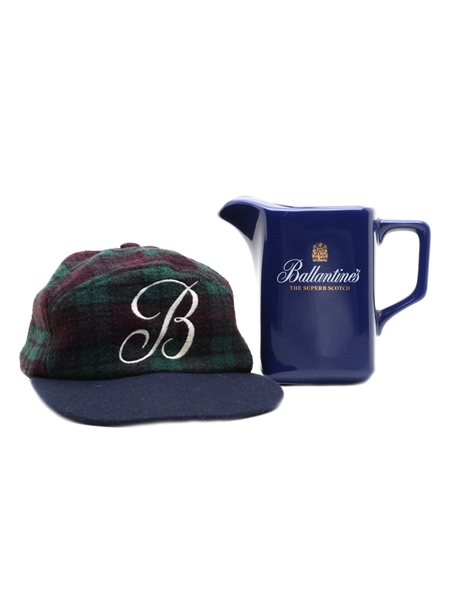 Ballantine's Basball Cap & Water Jug  