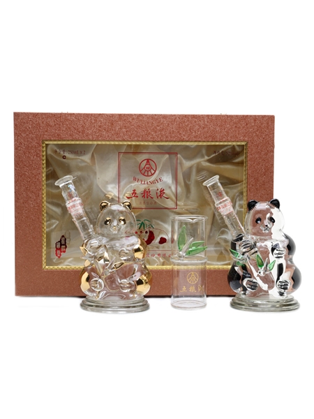 Wuliangye Panda Baijiu 2008  2 x 25cl / 52%