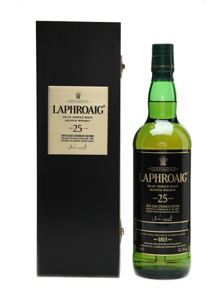 Laphroaig 25 Years Old 2014 Cask Strength Editon 70cl