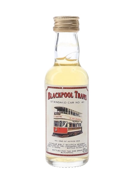 Longmorn 12 Year Old Blackpool Trams Standard Car No.40 - Wee Dram 5cl / 43%