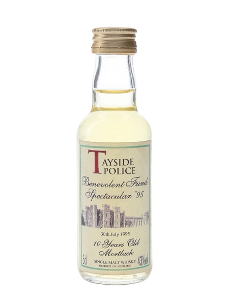 Mortlach 10 Year Old Tayside Police Benevolent Fund Spectacular '95 5cl / 43%