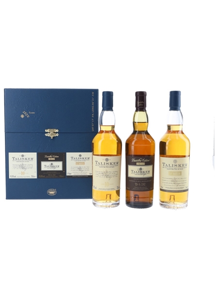 Talisker Classic Malts Selection 10 Year Old, Distillers Edition 2000 & 57° North 3 x 20cl