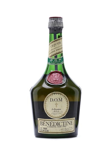 Benedictine DOM Liqueur Bottled 1970s 70cl / 42%