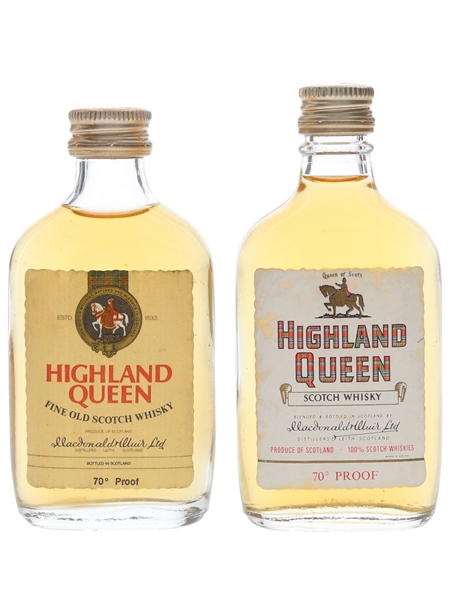 Highland Queen Bottled 1970s 2 x 5cl / 40%