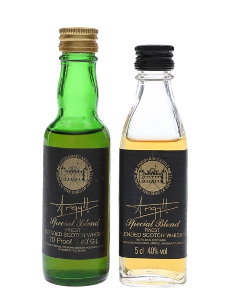 Argyll Special Blend Bottled 1970s & 1980s 2 x 5cl / 40%