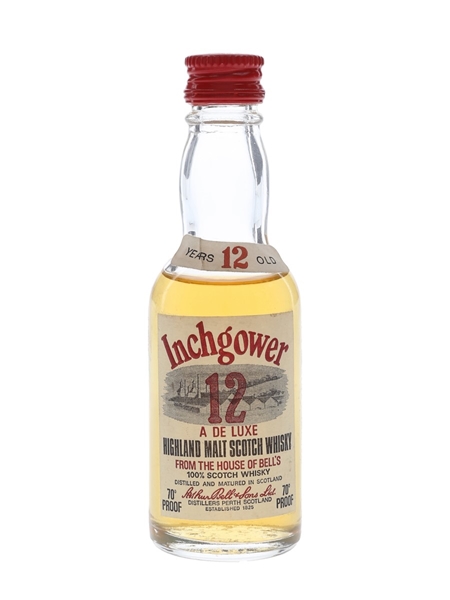 Inchgower 12 Year Old Bottled 1970s 5cl / 40%