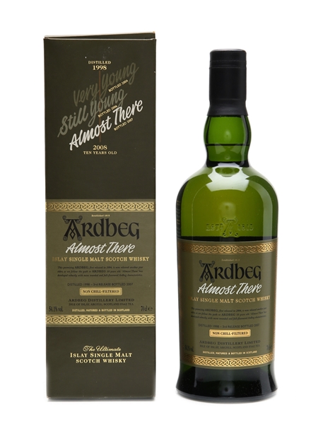 Ardbeg Almost There Bottled 2007 70cl / 54.1%