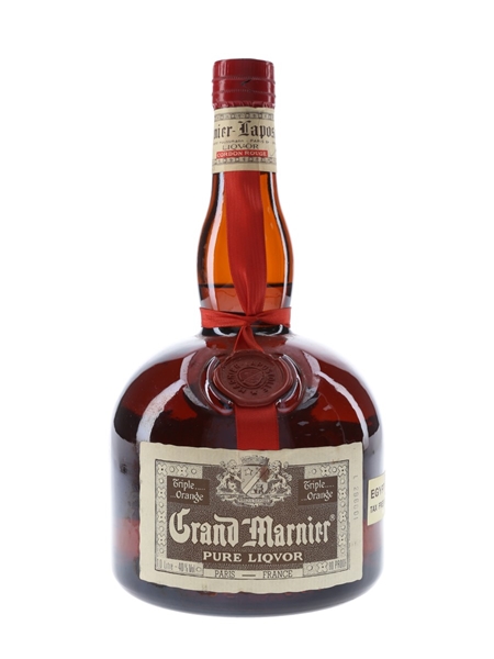 Grand Marnier Cordon Rouge Bottled 1980s - Egyptair Duty Free 100cl / 40%