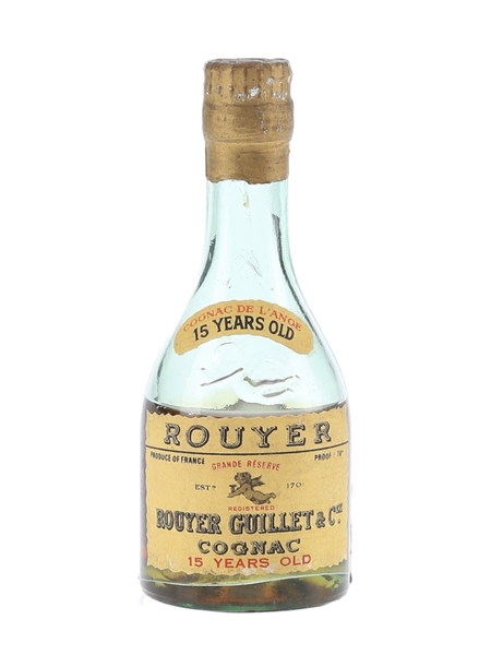 Rouyer Guillet 15 Year Old Grande Reserve Bottled 1960s 5cl / 40%