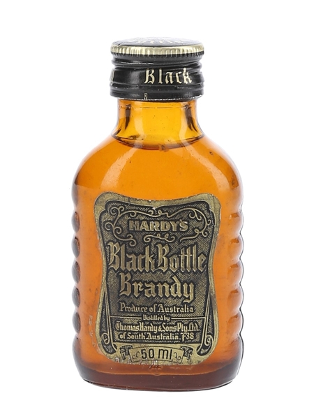 Hardy's Black Bottle Brandy Australia 5cl