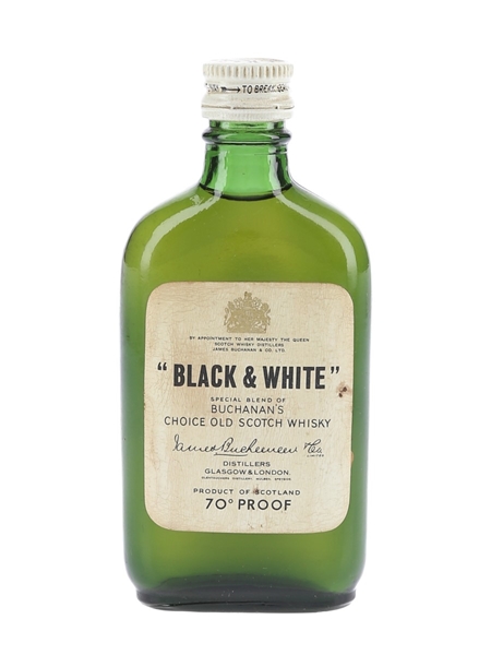 Black & White Bottled 1960s 5cl / 40%