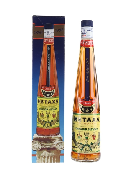 Metaxa 5 Star Bottled 1988 - Golden Centenary 70cl / 38%