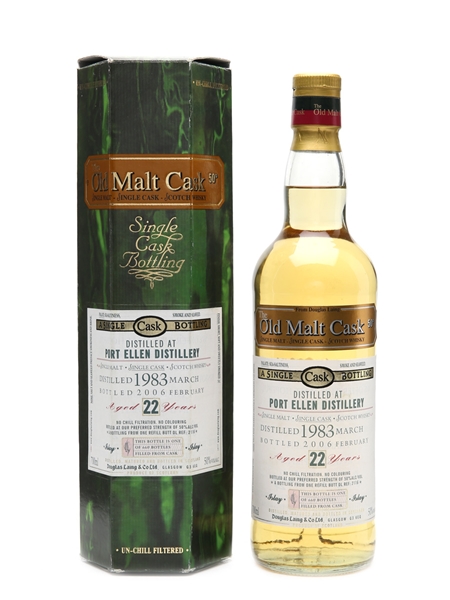 Port Ellen 1983 22 Year Old The Old Malt Cask Bottled 2006 - Douglas Laing 70cl