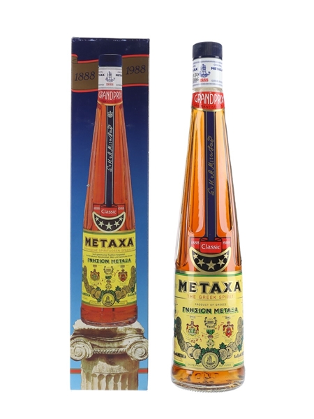 Metaxa 5 Star Bottled 1988 - Golden Centenary 70cl / 38%