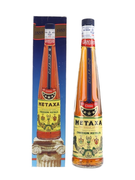 Metaxa 5 Star Bottled 1988 - Golden Centenary 70cl / 38%