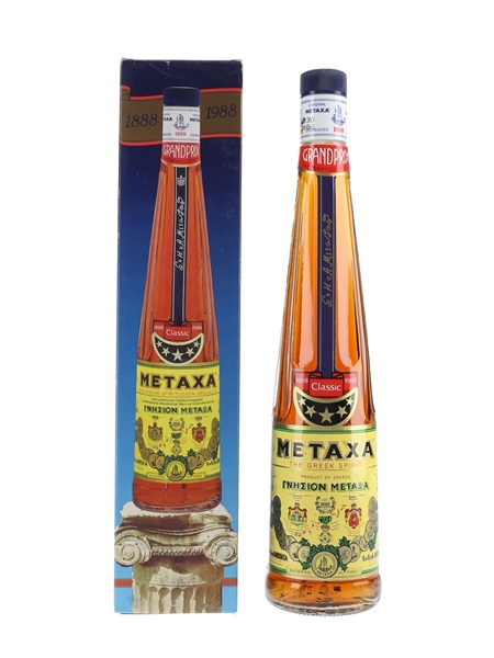 Metaxa 5 Star Bottled 1988 - Golden Centenary 70cl / 38%