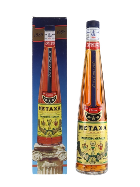 Metaxa 5 Star Bottled 1988 - Golden Centenary 70cl / 38%