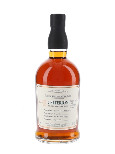 Foursquare Criterion 10 Year Old Bottled 2017 70cl / 56%