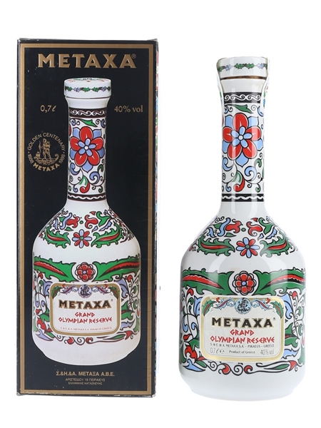 Metaxa Grand Olympian Reserve Golden Centenary 1988 70cl / 40%