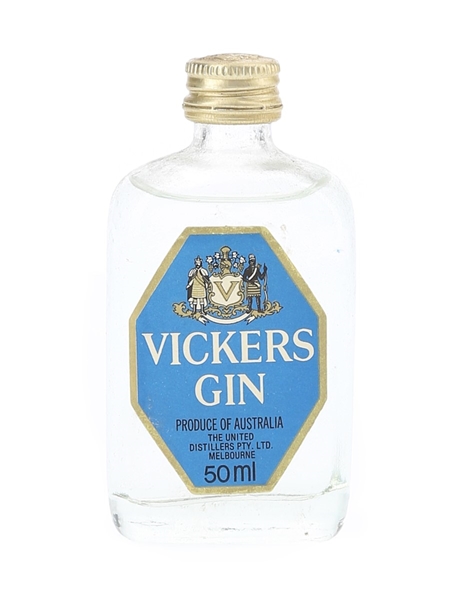 Vickers Gin United Distillers, Australia 5cl