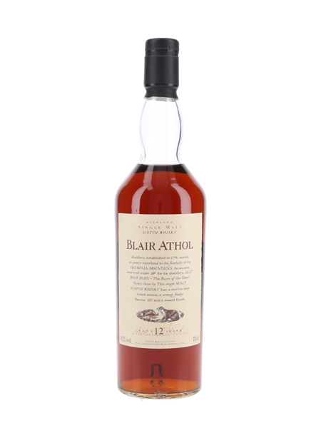 Blair Athol 12 Year Old Flora & Fauna 70cl / 43%