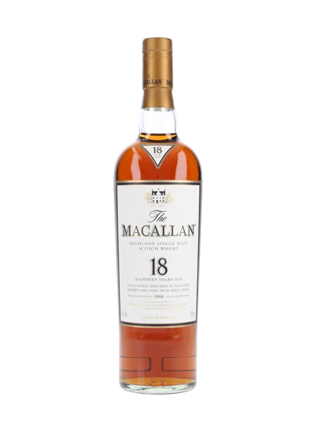 Macallan 18 Year Old Distilled 1988 And Earlier - Fassbind Compagnie 70cl / 43%