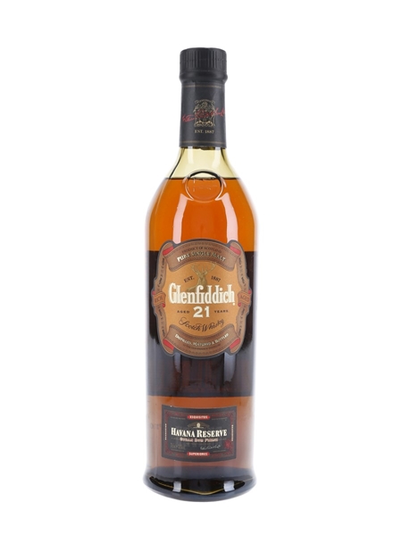 Glenfiddich 21 Year Old Havana Reserve Cuban Rum Finish 70cl / 40%