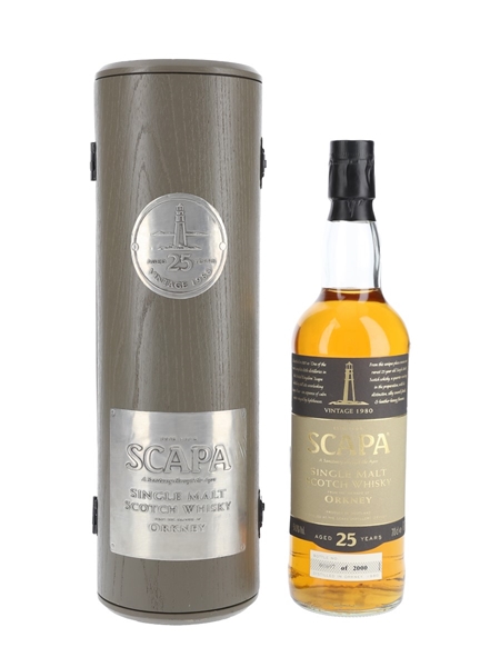 Scapa 1980 25 Year Old  70cl / 54%