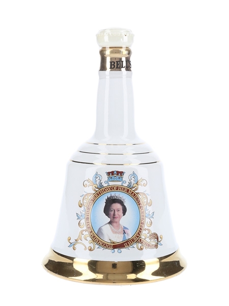 Bell's Ceramic Decanter Queen Elizabeth II 60th Birthday 75cl / 43%