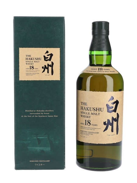 Hakushu 18 Year Old  70cl / 43%