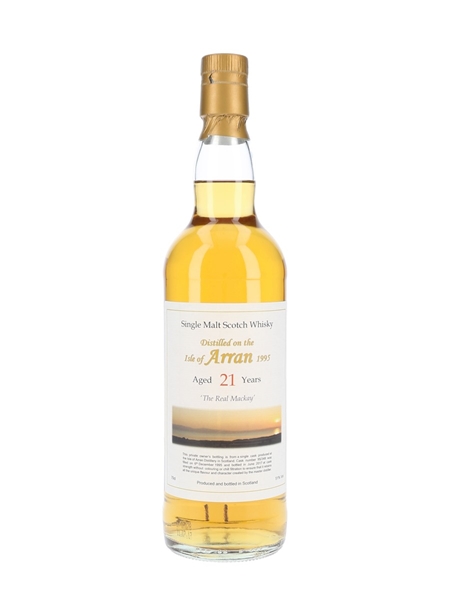 Arran 1995 21 Year Old Private Cask Bottled 2017 - The Real Mackay 70cl / 51%