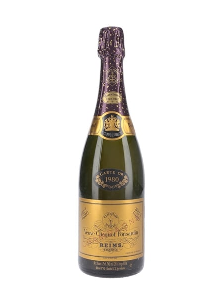 Veuve Clicquot Ponsardin 1980 Carte Or  75cl / 12%