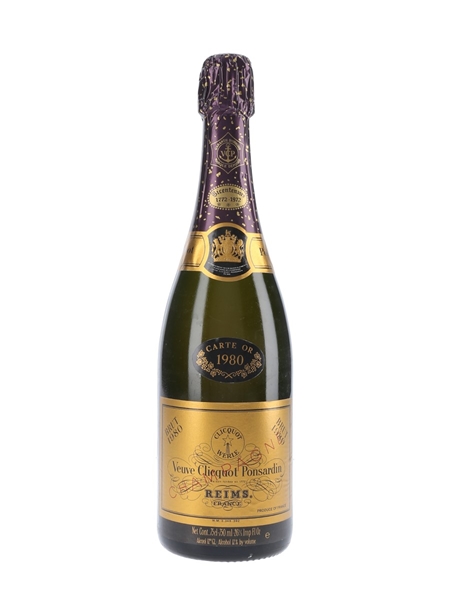 Veuve Clicquot Ponsardin 1980 Carte Or  75cl / 12%