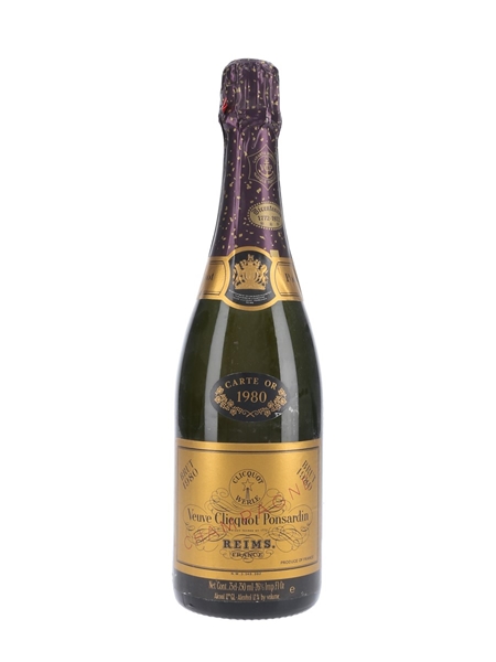 Veuve Clicquot Ponsardin 1980 Carte Or 75cl / 12%