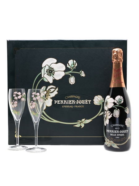 Perrier Jouet Belle Epoque 1995 Gift Pack 75cl / 12.5%