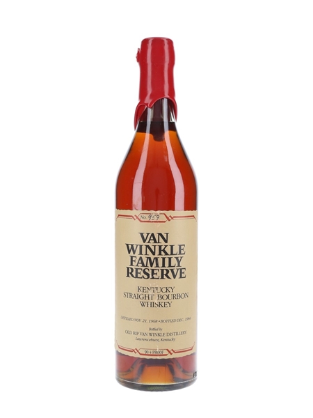 Van Winkle 1968 Family Reserve Bottled 1984 - Stitzel-Weller 75cl / 45.2%