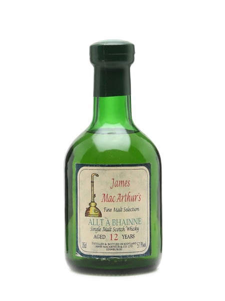 Allt-A-Bhainne 12 Years Old James MacArthur's 35cl / 57.9%