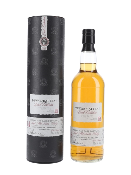 Tullibardine 1990 14 Year Old Bottled 2005 - Dewar Rattray 70cl / 60.2%