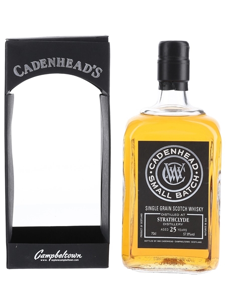 Strathclyde 1989 25 Year Old Bottled 2014 - Cadenhead's 70cl / 57.8%