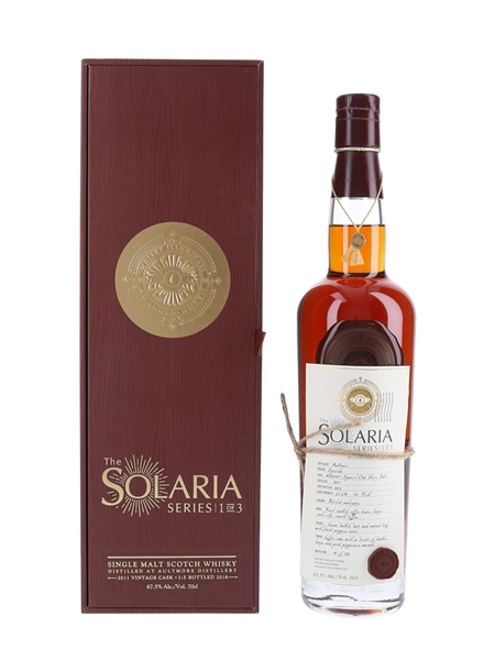 Aultmore 2011 Solaria Series 1 of 3 Bottled 2018 - Whisky Illuminati 70cl / 67.5%