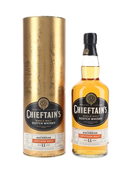 Auchroisk 1990 11 Year Old Bottled 2001 - Chieftain's 70cl / 43%