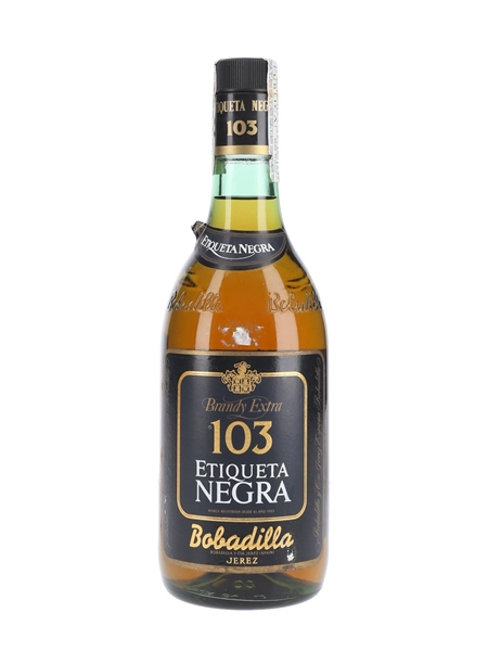 Bobadilla 103 Etiqueta Negra Brandy Bottled 1980s 75cl / 38%